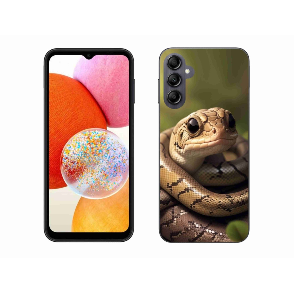 Gelový kryt mmCase na Samsung Galaxy A14 4G/5G - had 1