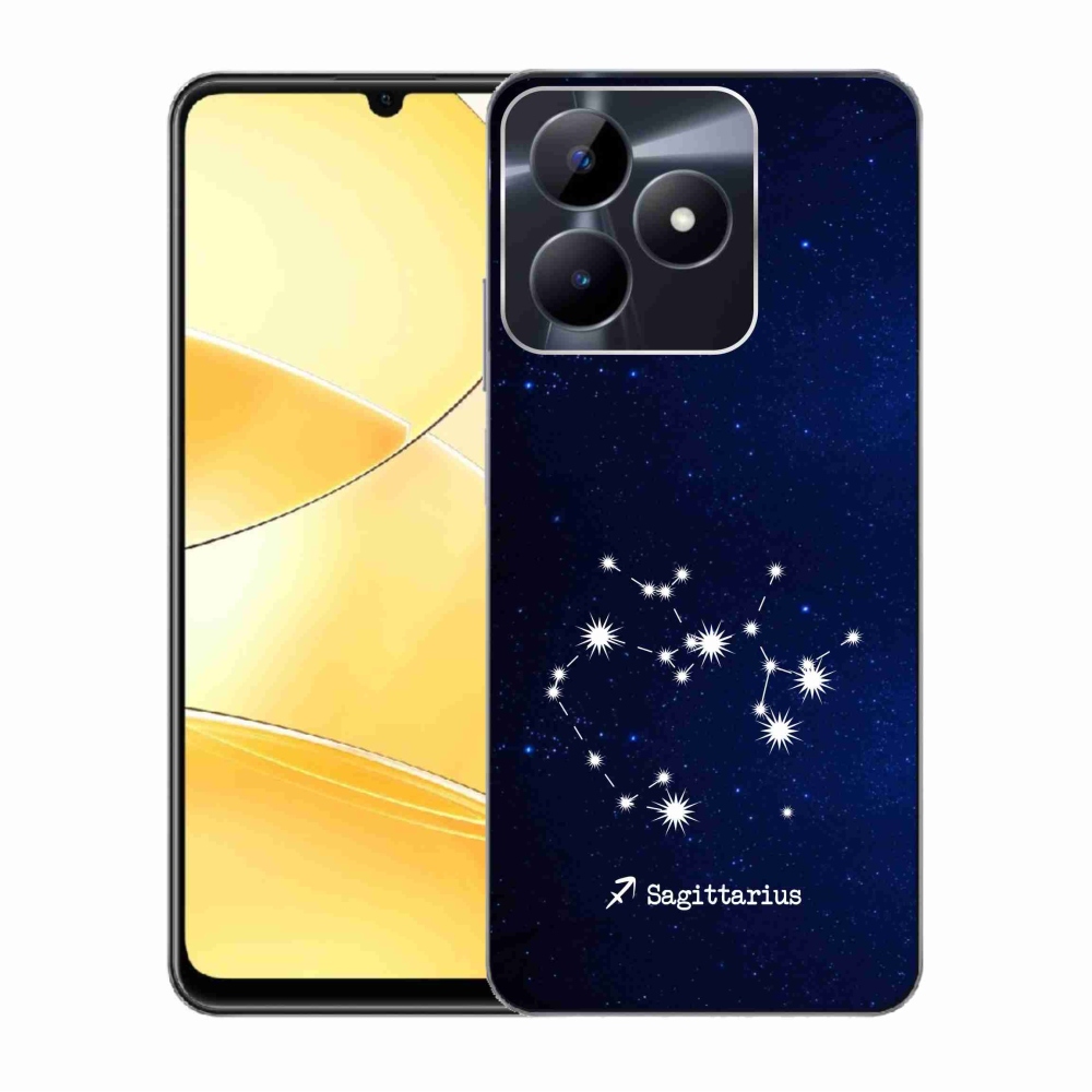 Gelový kryt mmCase na Realme C51/C53 - souhvězdí Střelce