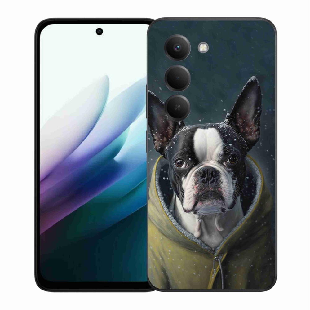 Gelový kryt mmCase na Xiaomi Redmi 15 4G/5G (171mm) - buldoček