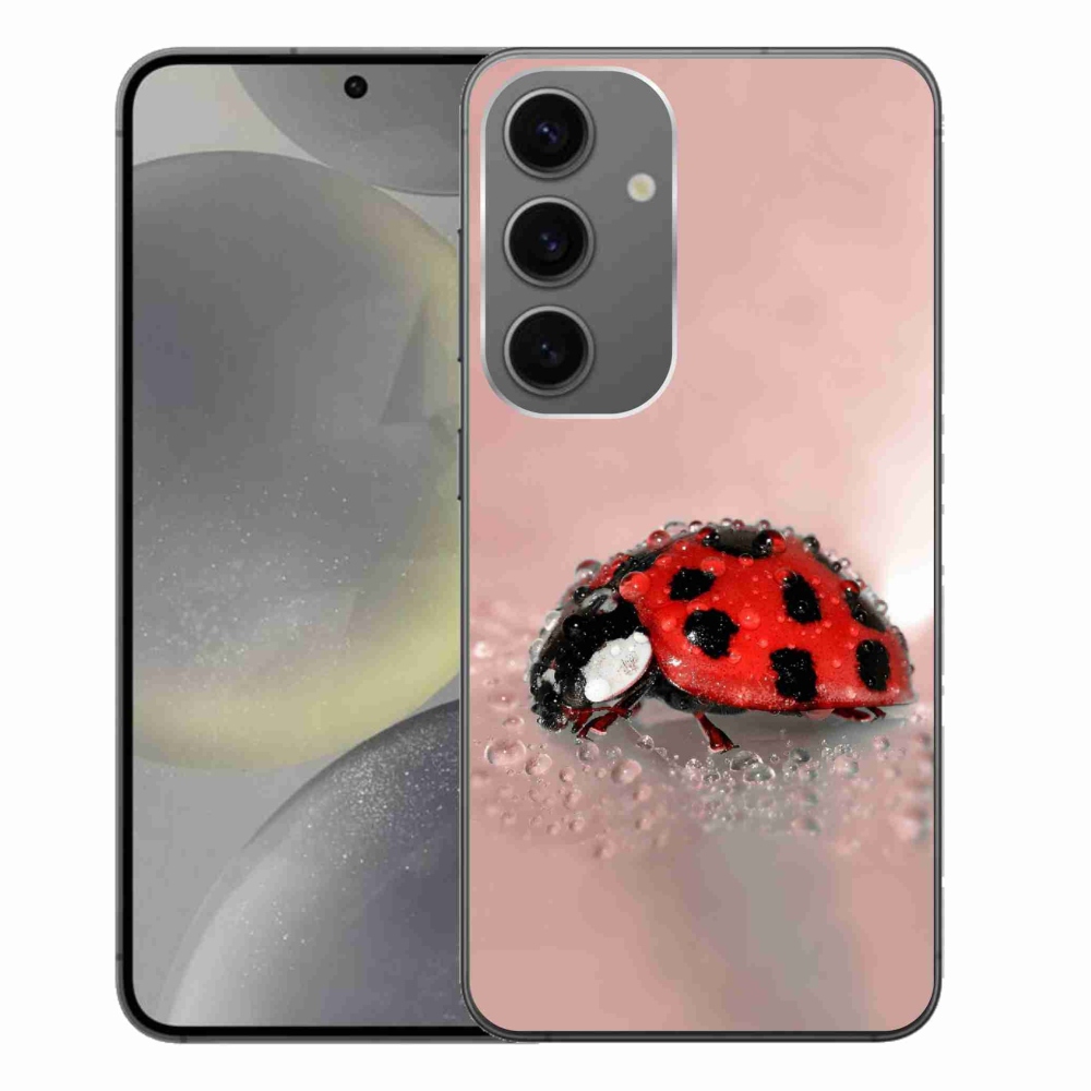 Gelový kryt mmCase na Samsung Galaxy S24+ - beruška