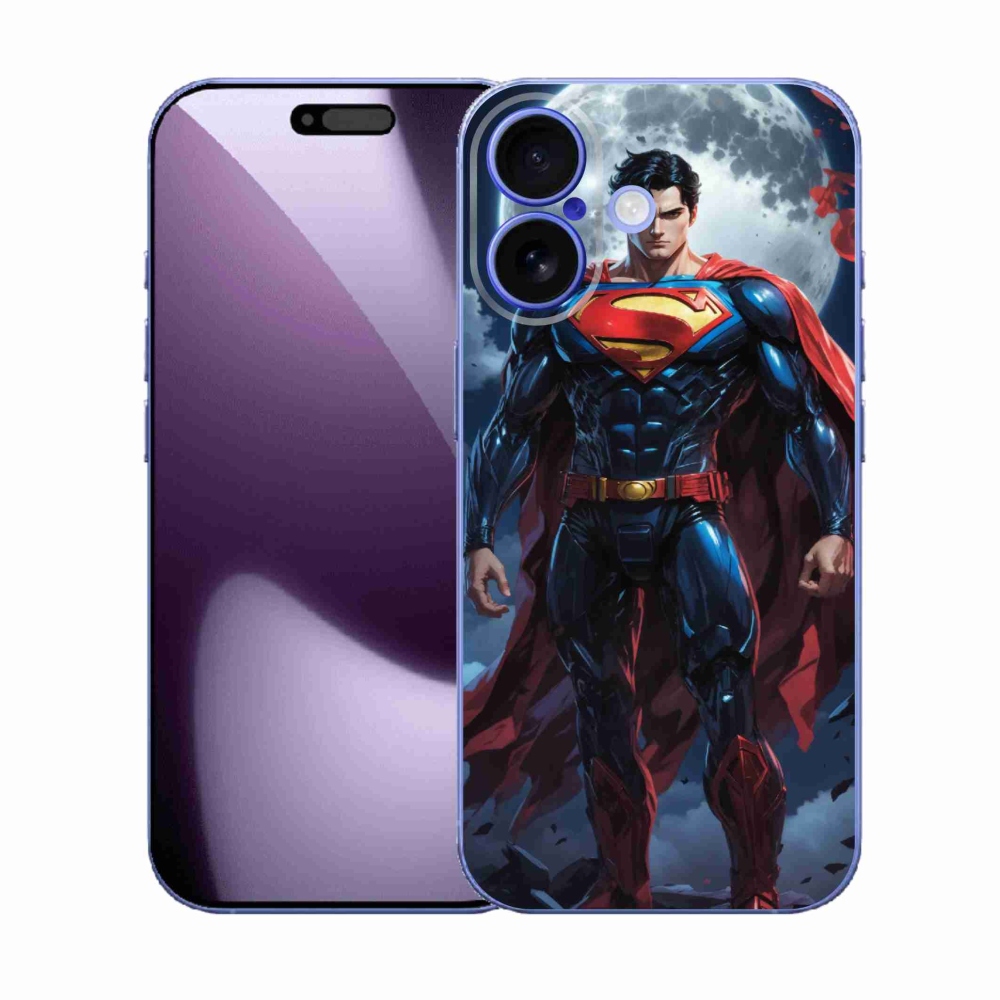 Gelový kryt mmCase na iPhone 17 - superman