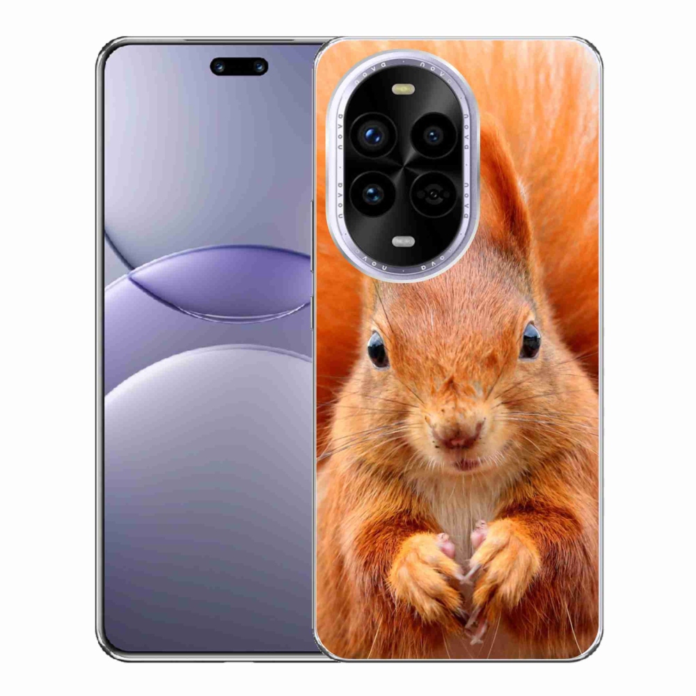 Gelový kryt mmCase na Huawei Nova 13 Pro 5G - veverka