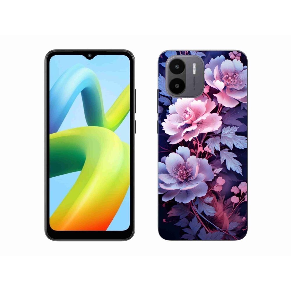 Gelový kryt mmCase na Xiaomi Redmi A1/Redmi A2 - květiny 11