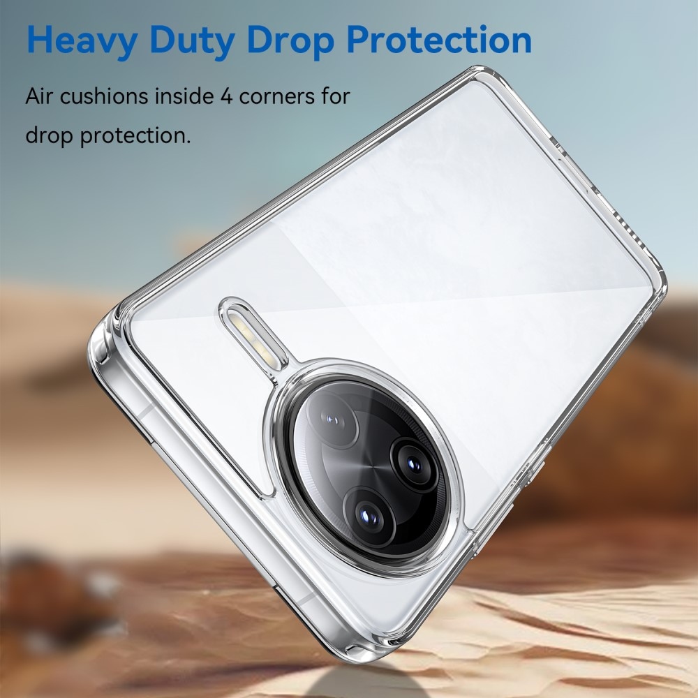 Gelový obal s pevnými zády na Xiaomi Poco F7 Ultra - průhledný
