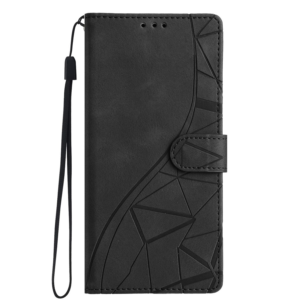 Triangles knížkové pouzdro na Xiaomi 15T Pro - černé
