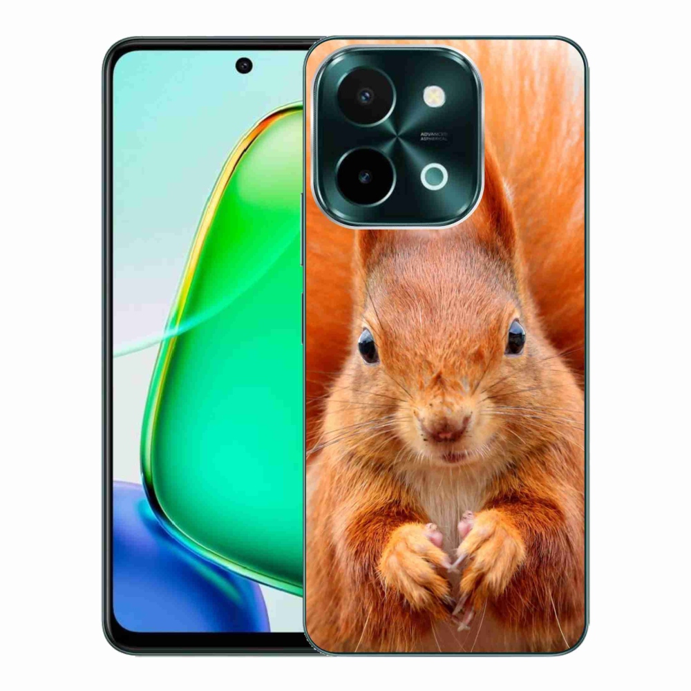 Gelový kryt mmCase na Vivo Y28 - veverka