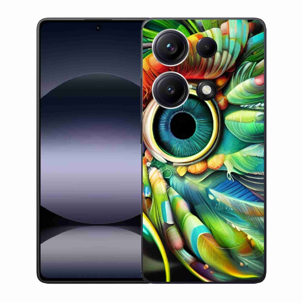 Gelový kryt mmCase na Xiaomi Redmi Note 14S - abstraktní motiv 18