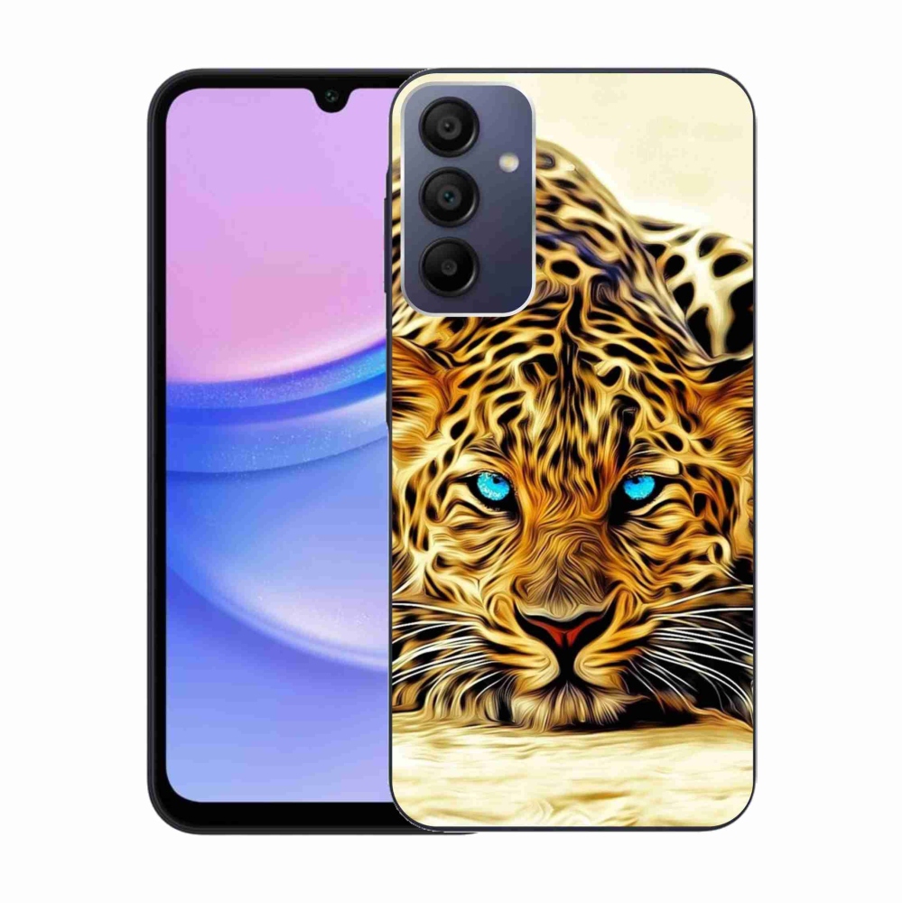 Gelový kryt mmCase na Samsung Galaxy A15 4G/5G - kreslený tygr