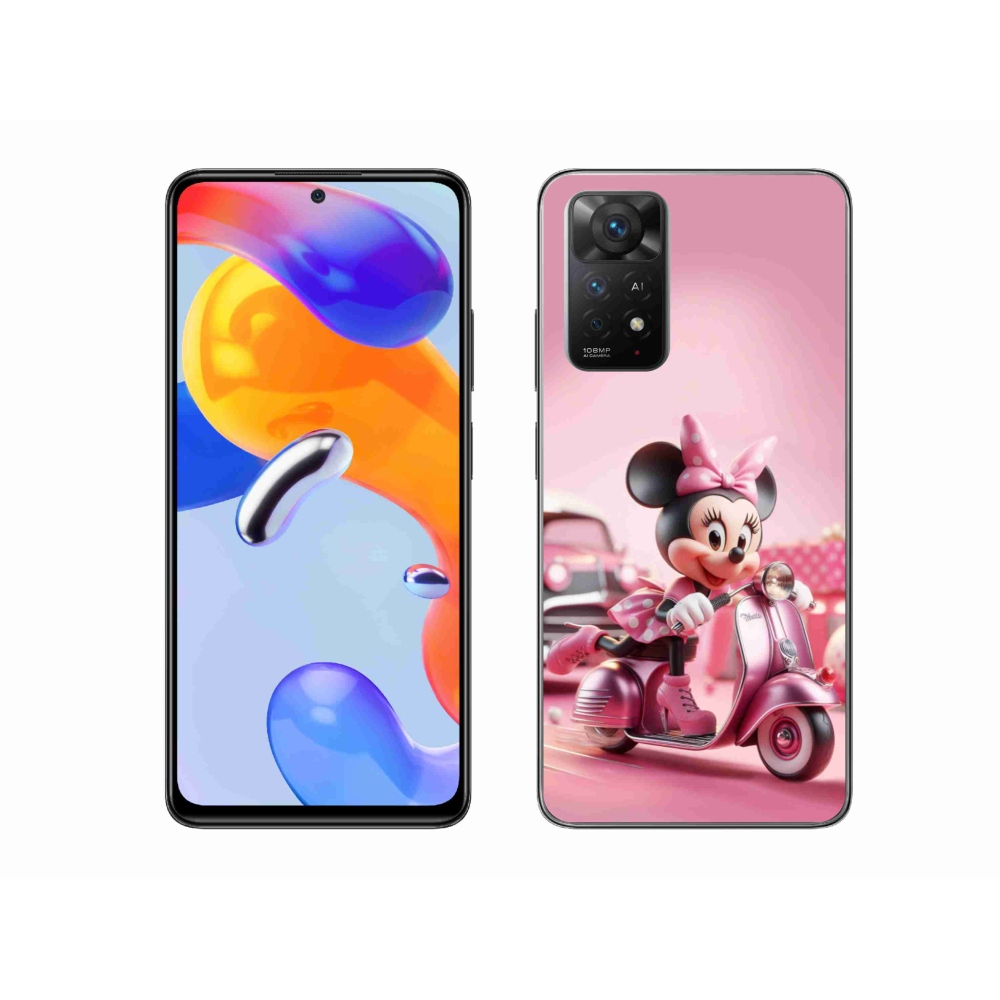 Gelový kryt mmCase na Xiaomi Redmi Note 11 Pro 4G/5G - minnie 1