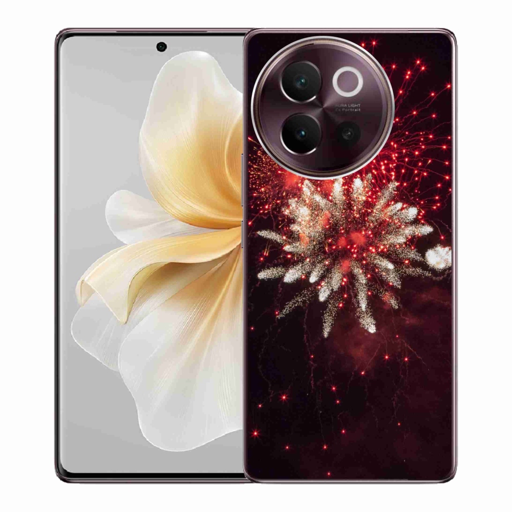 Gelový kryt mmCase na Vivo V40 Lite 5G - ohňostroj