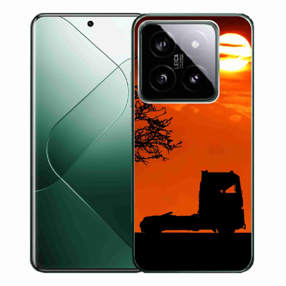 Gelový kryt mmCase na Xiaomi 14 Pro - kamion 3