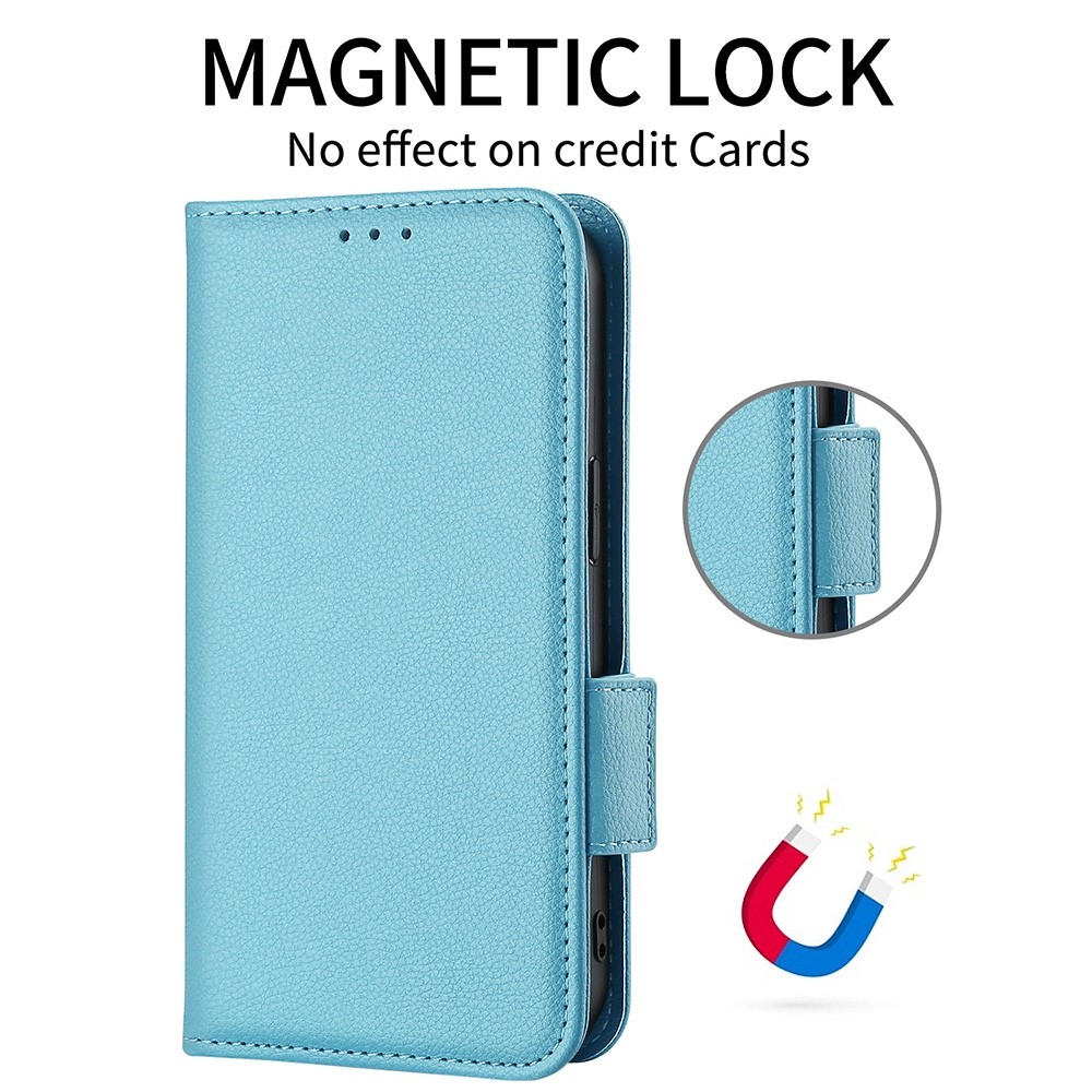 Wallet knížkové pouzdro na Vivo X80 Lite - světlemodré