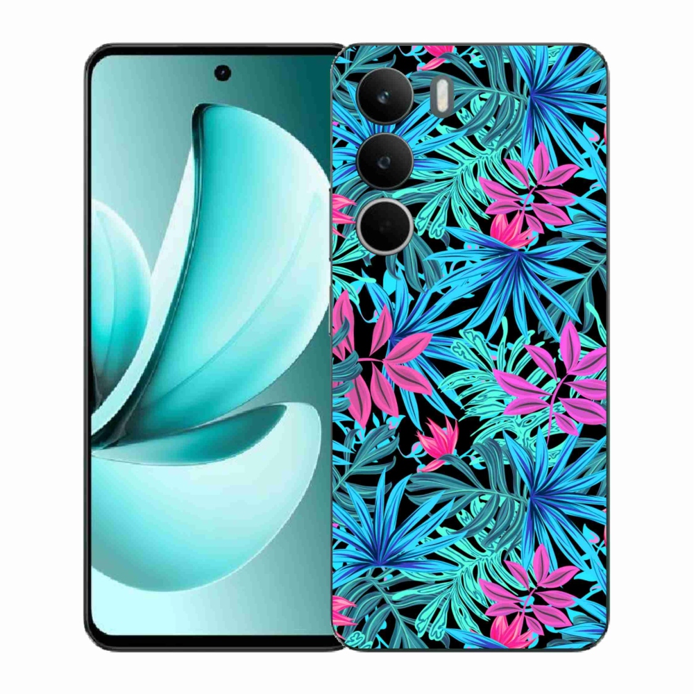 Gelový kryt mmCase na Realme C71 - květiny 3