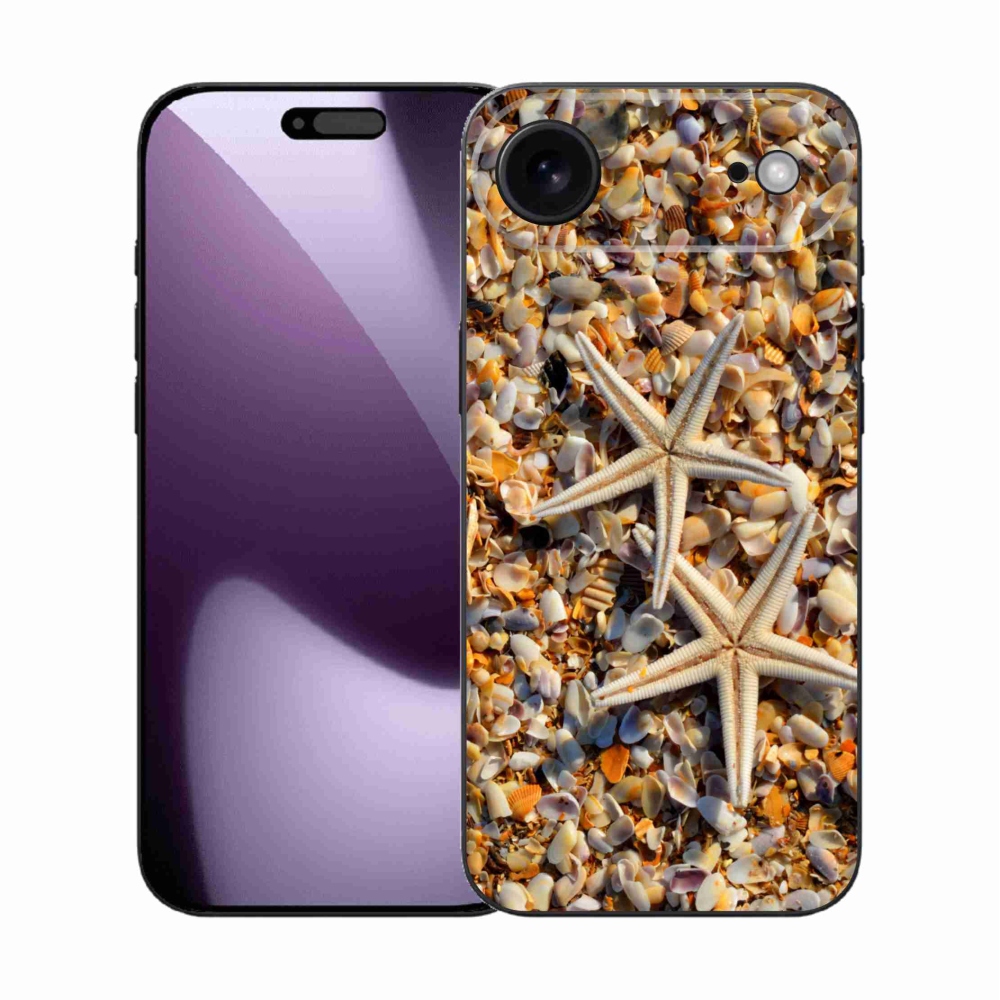 Gelový kryt mmCase na iPhone 17 Air - mořské hvězdice