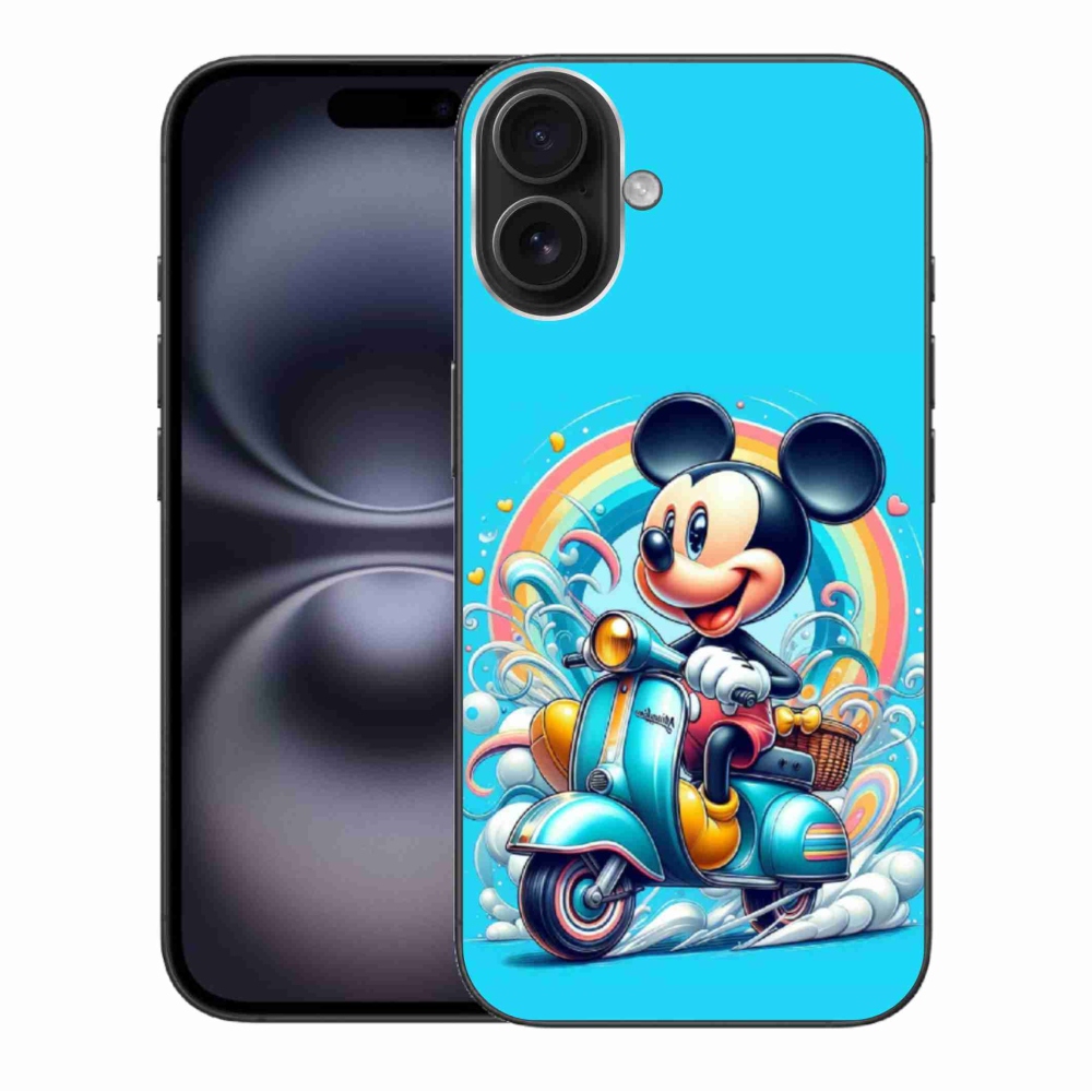 Gelový kryt mmCase na iPhone 16 Plus - mickey mouse 2
