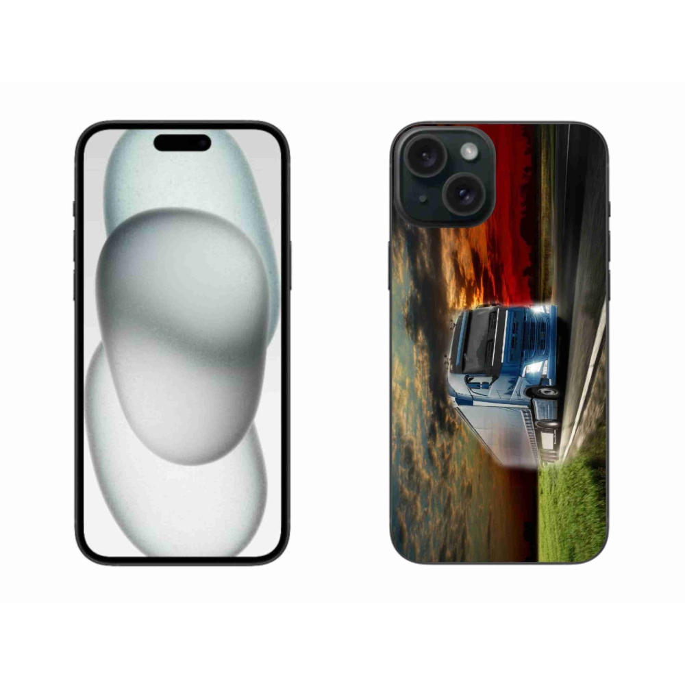 Gelový kryt mmCase na iPhone 15 Plus - kamion 4