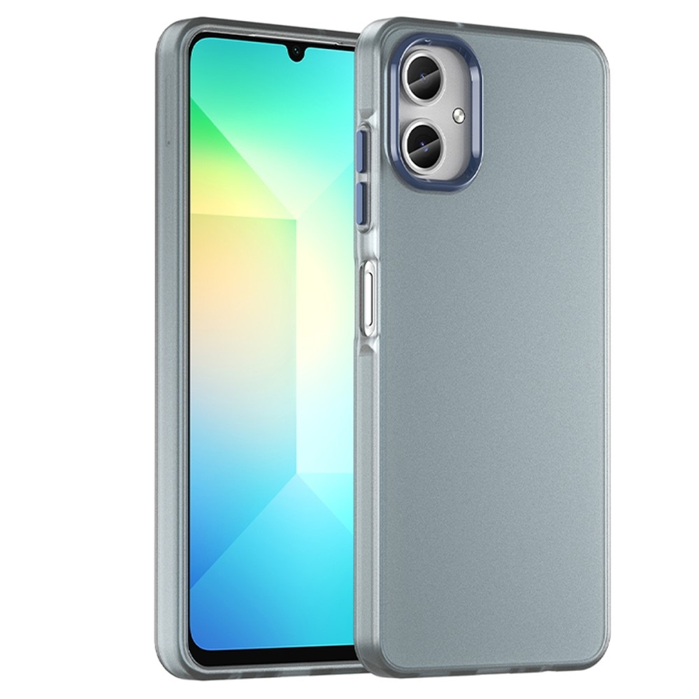 Candys matný gelový obal na Samsung Galaxy A06 4G - tmavěmodrý