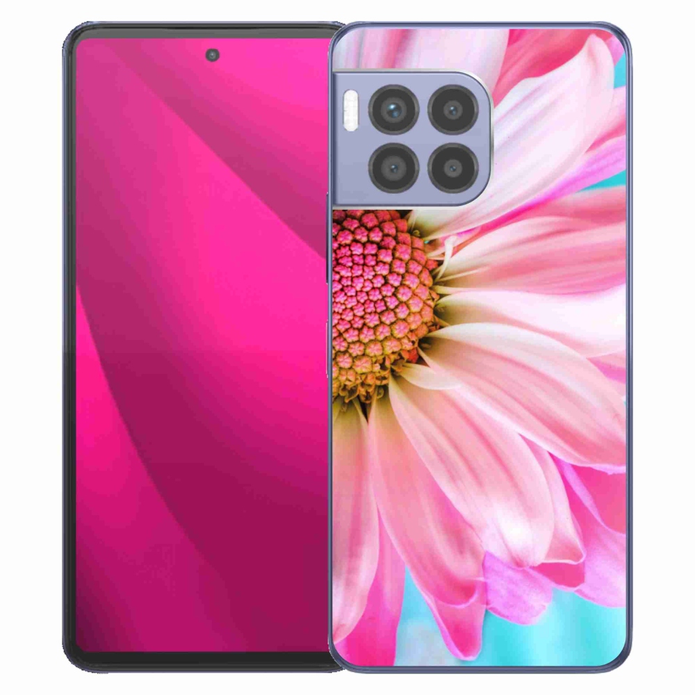 Gelový kryt mmCase na T-Mobile T Phone 2 Pro - růžová květina
