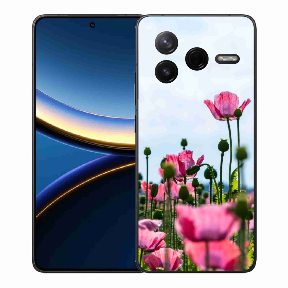 Gelový kryt mmCase na Xiaomi Poco F7 Pro - vlčí mák