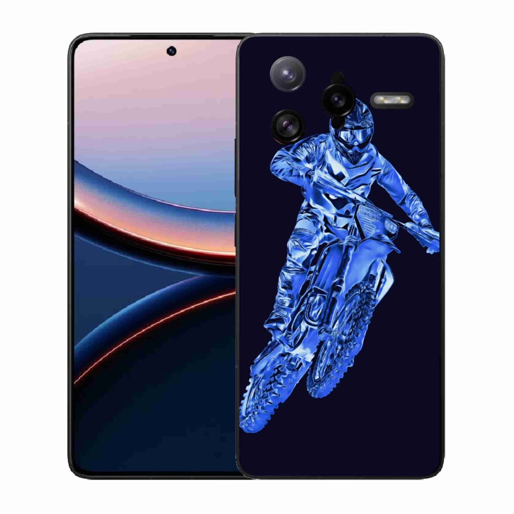 Gelový kryt mmCase na Xiaomi Poco F7 Ultra - motocross 1