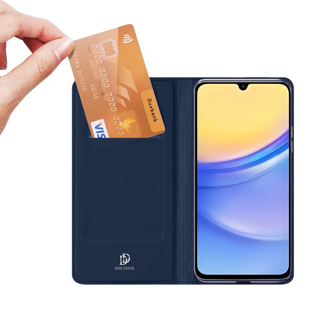 DUX knížkové pouzdro na Samsung Galaxy A16 4G/5G - tmavěmodré