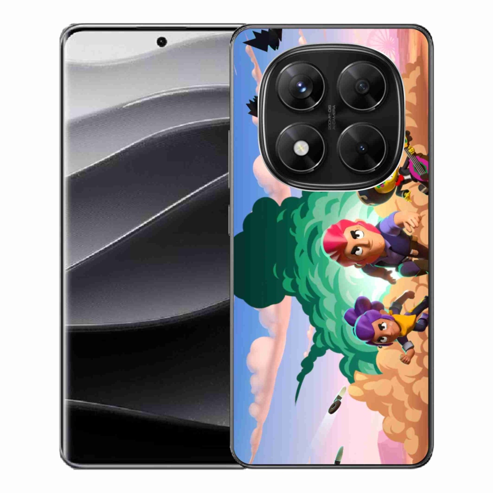 Gelový kryt mmCase na Xiaomi Redmi Note 14 Pro 5G/Poco X7 5G - brawl stars