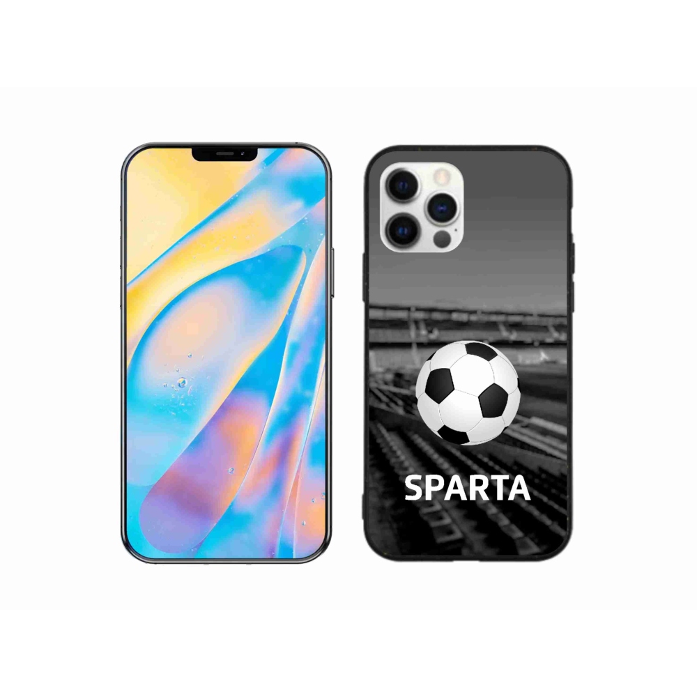 Gelový kryt mmCase na iPhone 12 Pro - sparta 2