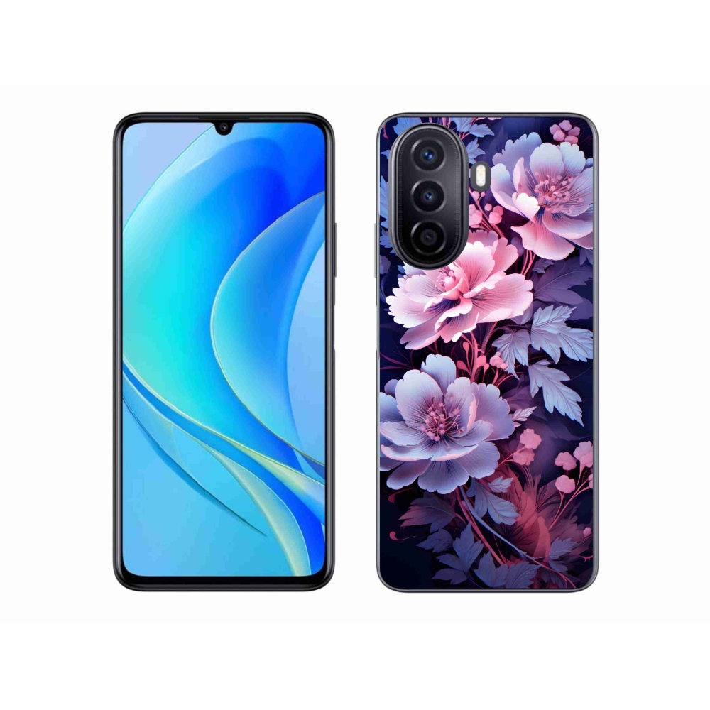 Gelový kryt mmCase na Huawei Nova Y70 - květiny 11