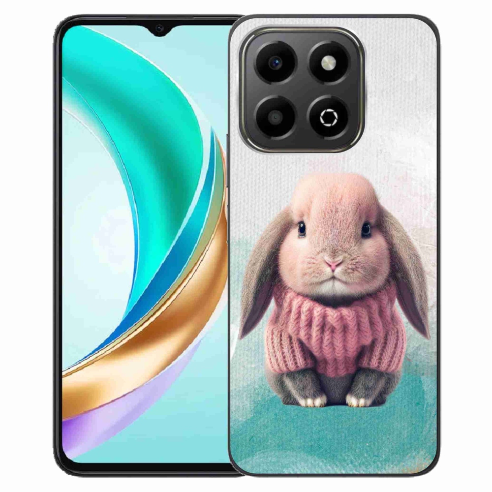 Gelový kryt mmCase na Honor X6b - králíček ve svetru