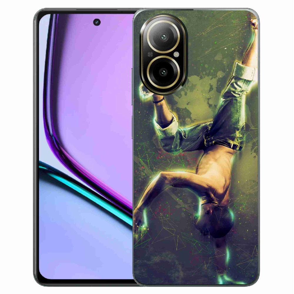 Gelový kryt mmCase na Realme C67 - breakdance