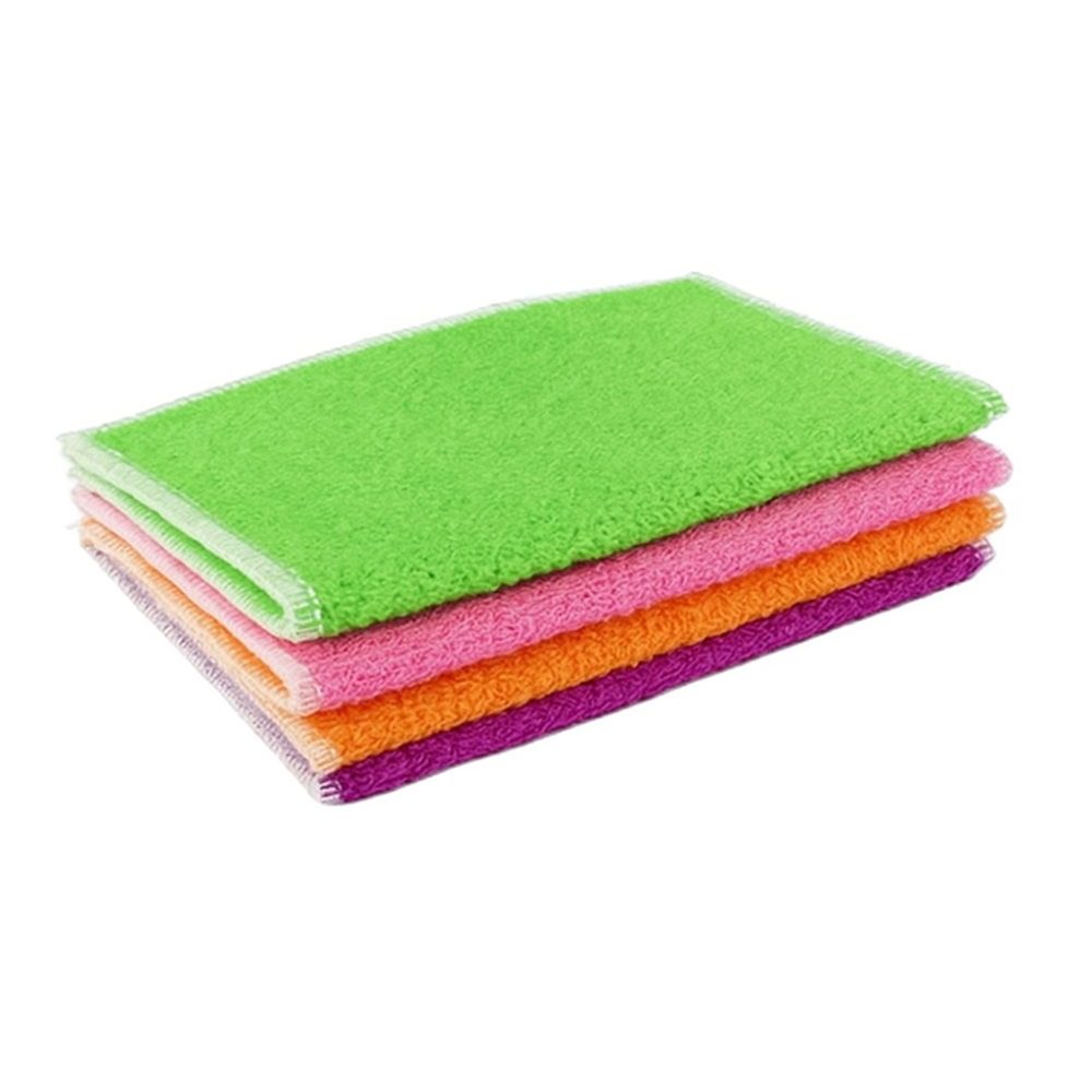 Utěrky z bambusového mikrovlákna (29,5 x 26,5 cm) - 4ks