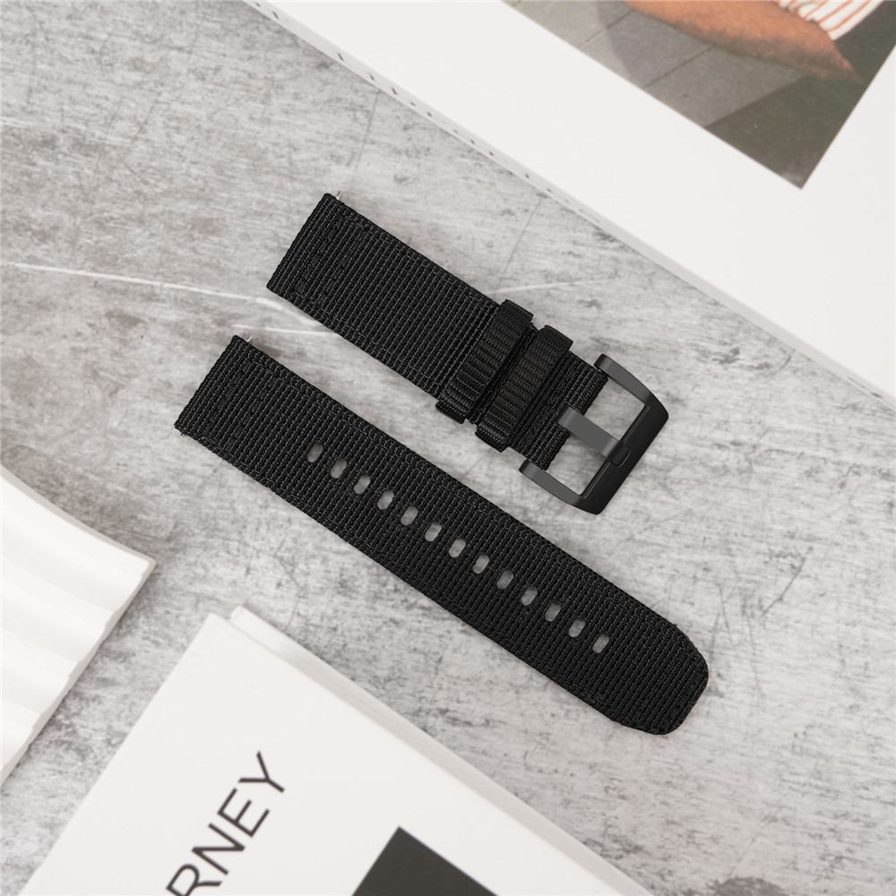 Barely nylonový řemínek na Xiaomi Watch S4 47mm - černý