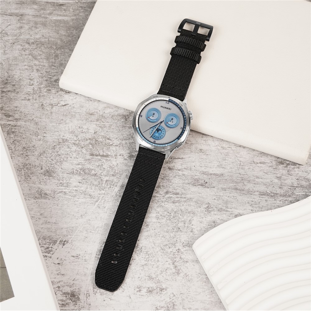 Barely nylonový řemínek na Xiaomi Watch S4 47mm - černý