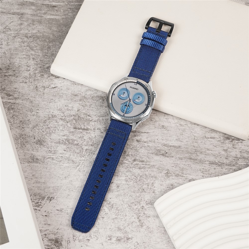 Barely nylonový řemínek na Xiaomi Watch S4 47mm - modrý