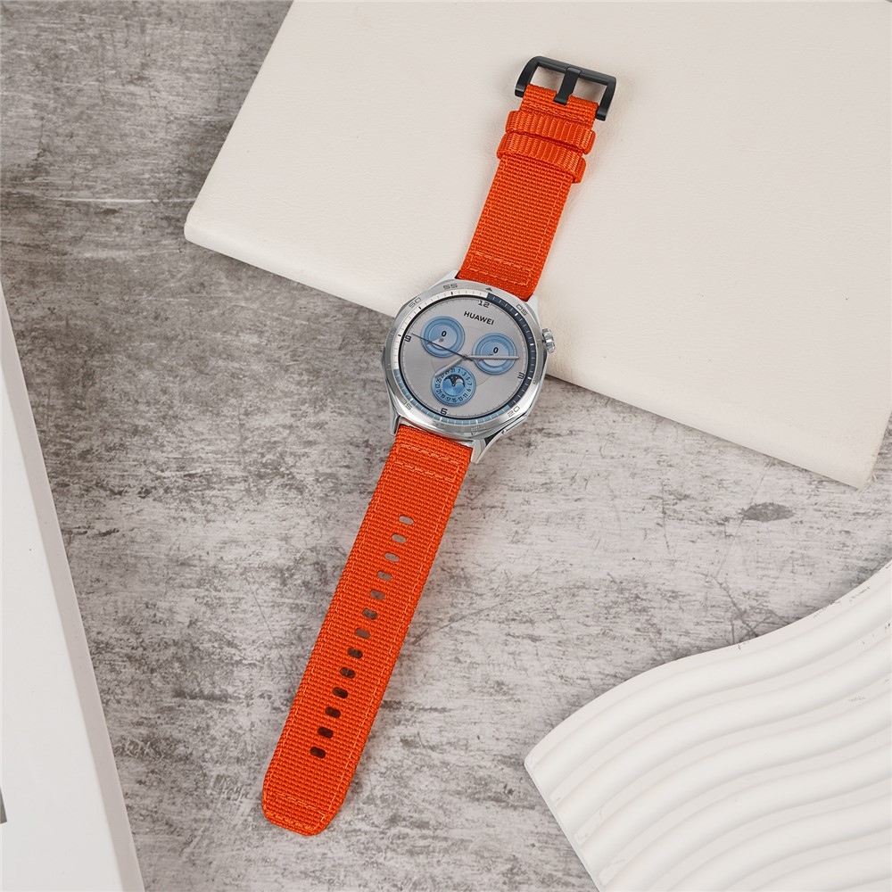Barely nylonový řemínek na Xiaomi Watch S4 47mm - oranžový