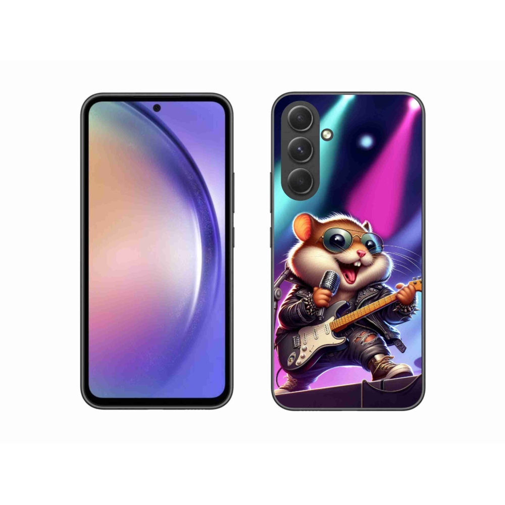 Gelový kryt mmCase na Samsung Galaxy A54 5G - křeček rocker