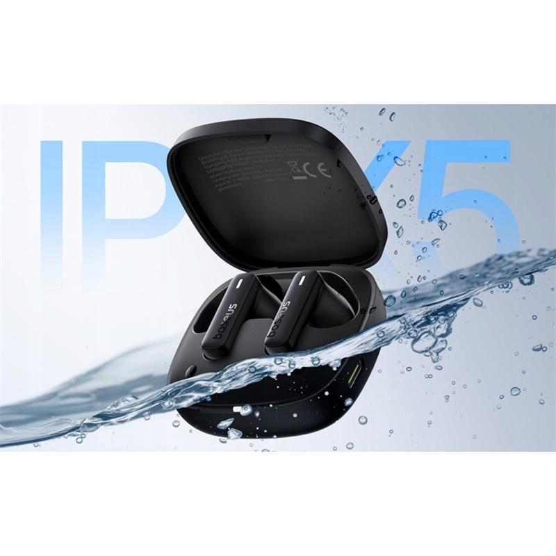 Baseus Bowie E19 Bezdrátová Sluchátka Cluster Black