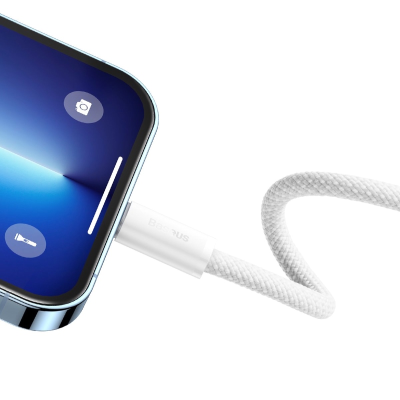 Baseus CALD000102 Dynamic Series Kabel USB-C to Lightning 20W 2m White