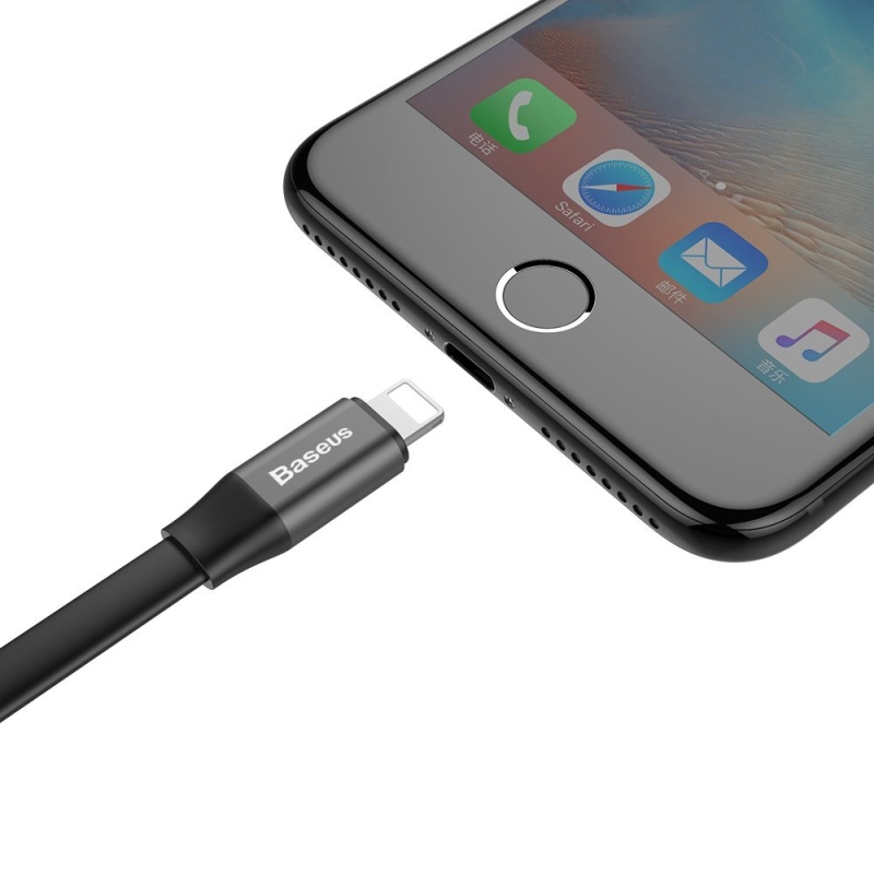 Baseus CALMBJ-B01 Nimble Kabel Pro Apple 23cm Black