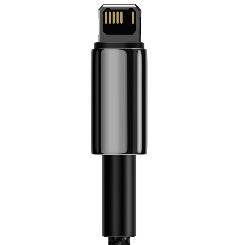 Baseus CALWJ-01 Tungsten Gold Kabel Lightning 2.4A 1m Black