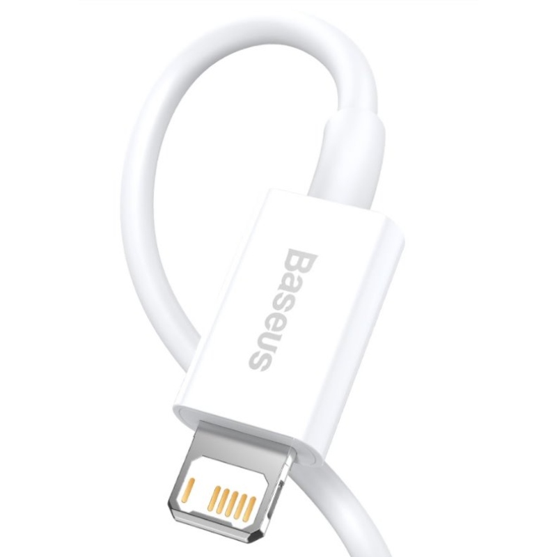 Baseus CALYS-C02 Superior Fast Charging Kabel Lightning 2.4A 2m White