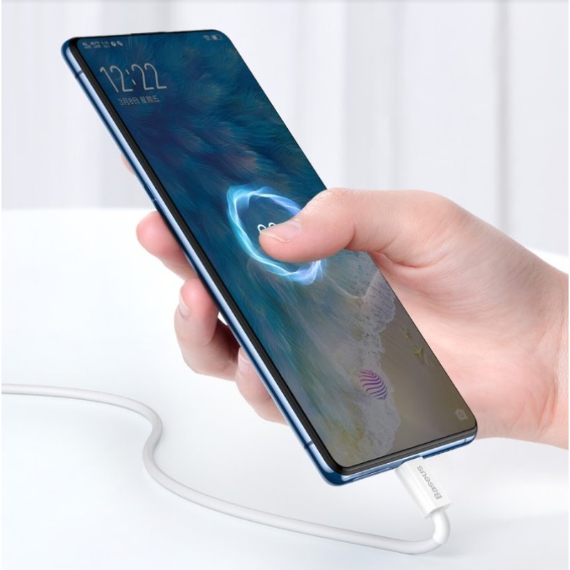 Baseus CAMYS-A02 Superior Fast Charging Datový Kabel MicroUSB 2A 2m White