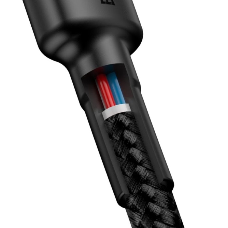 Baseus CATKLF-HG1 Cafule Kabel USB-C 60W 2m Gray/Black