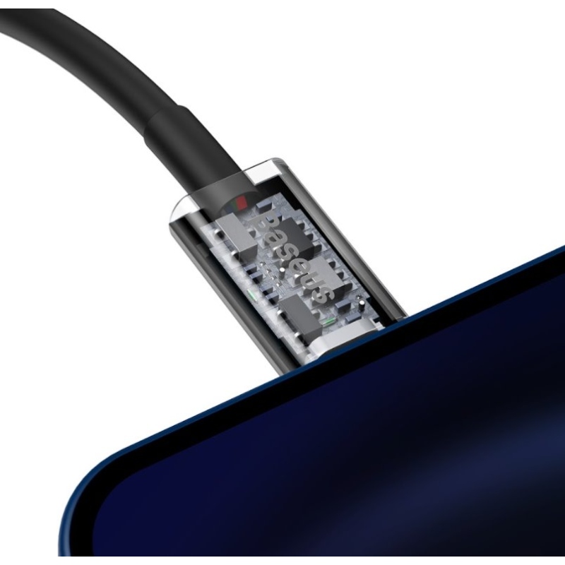 Baseus CATLYS-A01 Superior Fast Charging Datový Kabel USB-C to Lightning  20W 1m Black