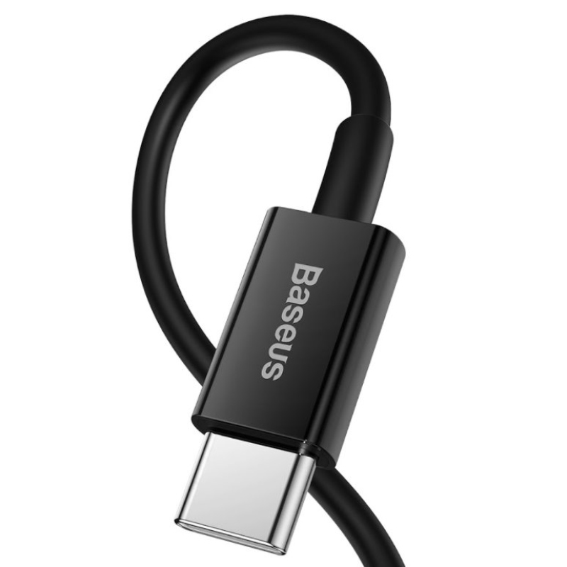 Baseus CATLYS-C01 Superior Fast Charging Datový Kabel USB-C to Lightning 20W 2m Black