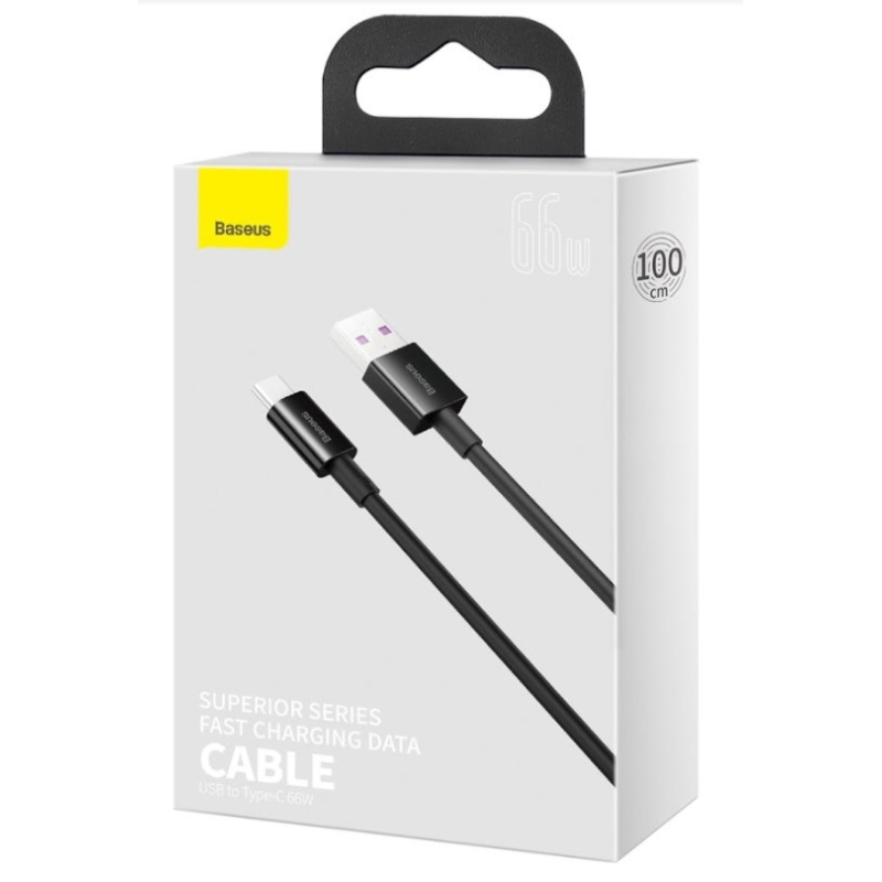 Baseus CATYS-01 Superior Fast Charging Kabel USB-C 66W 1m Black