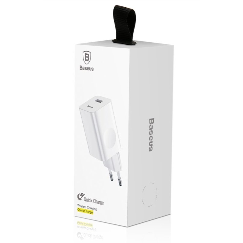 Baseus CCALL-BX02 Quick Charger 24W Nabíječka White