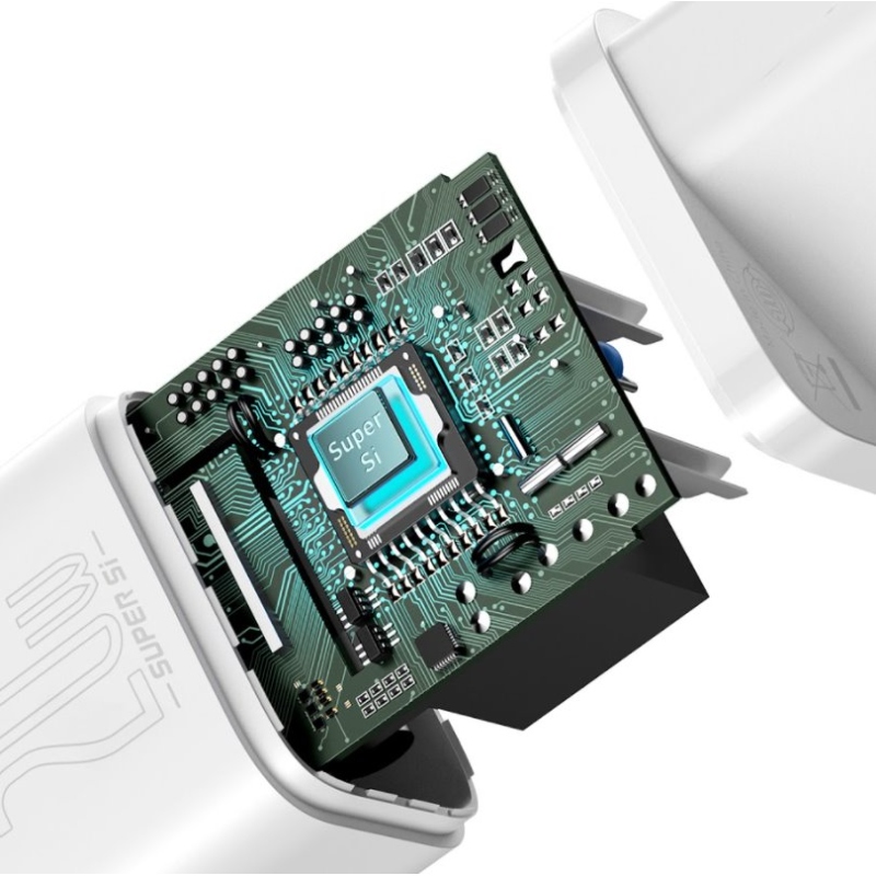 Baseus CCSUP-B02 Super Si Quick Nabíječka USB-C 20W White