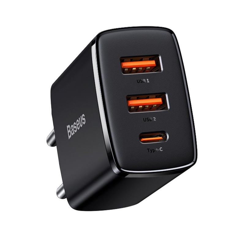 Baseus CCXJ-E01 Compact Quick Nabíječka USB-C 30W Black