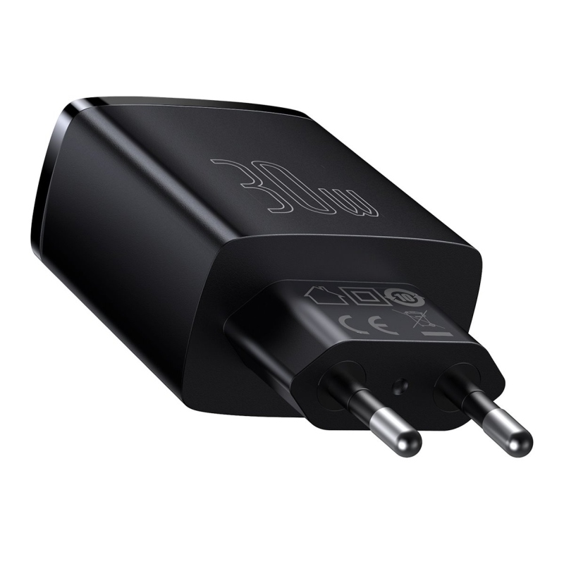 Baseus CCXJ-E01 Compact Quick Nabíječka USB-C 30W Black
